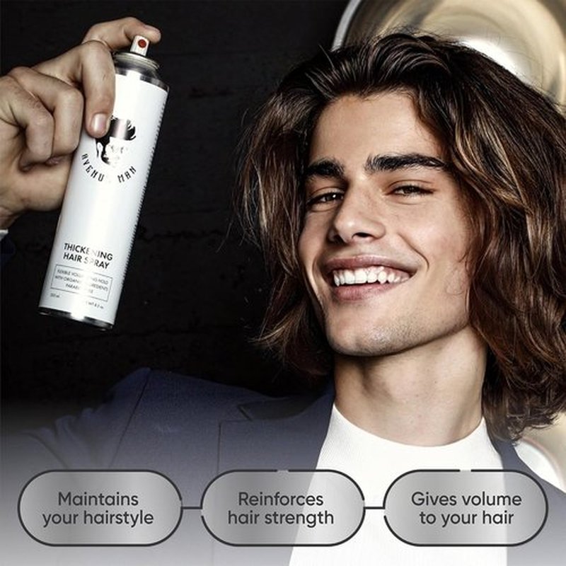 Avenue Man Hair Thickening Spray - Professional Volumizing & Humidity Resistant Formula | 8.5 oz