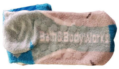 Bath and Body Works Yeti Time to Chill Blue Moisturizing Socks Infused with Shea Butter One Size Fits Most