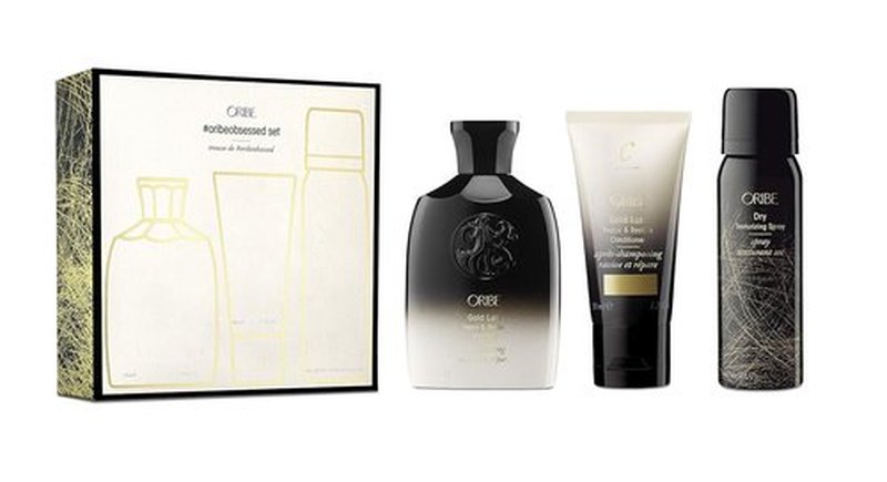 Oribe Obsessed Set - 3 Count Hair Care Collection | Luxurious Black Packaging