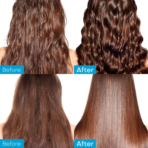 Organic hair oil capsules, 100PCS hair treatment serum for Frizzy, Dry & Damaged Hair, Moisturizing hair oil with Moroccan, Macadamia & Avocado Oils, Vitamins A, B5, C, E - Long-Lasting Shine
