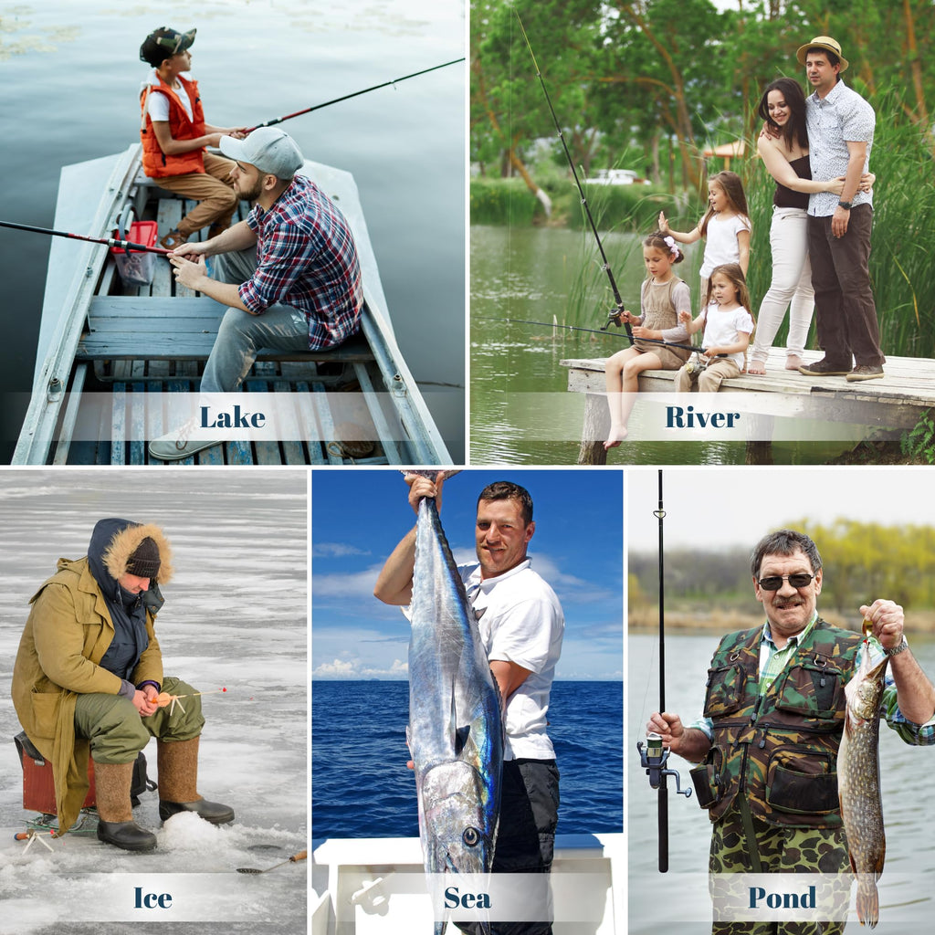 Fishing Advent Calendar 2025 for Men - Fishing Lures Kit with Tackle Box Advent Calendar for Fisher Teen Boys - 2025 Xmas Holiday Surprise Gift for 24 Days Christmas Countdown