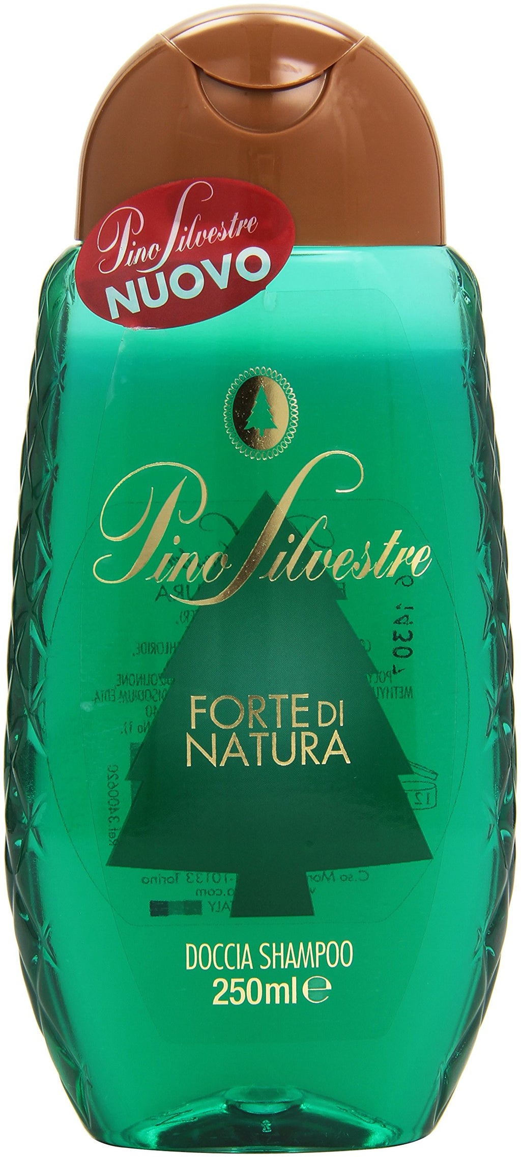 Pino Silvestre:"Forte Di Natura" ("Strong Nature") Shower Shampoo 250ml 8.45fl.oz [ Italian Import ]