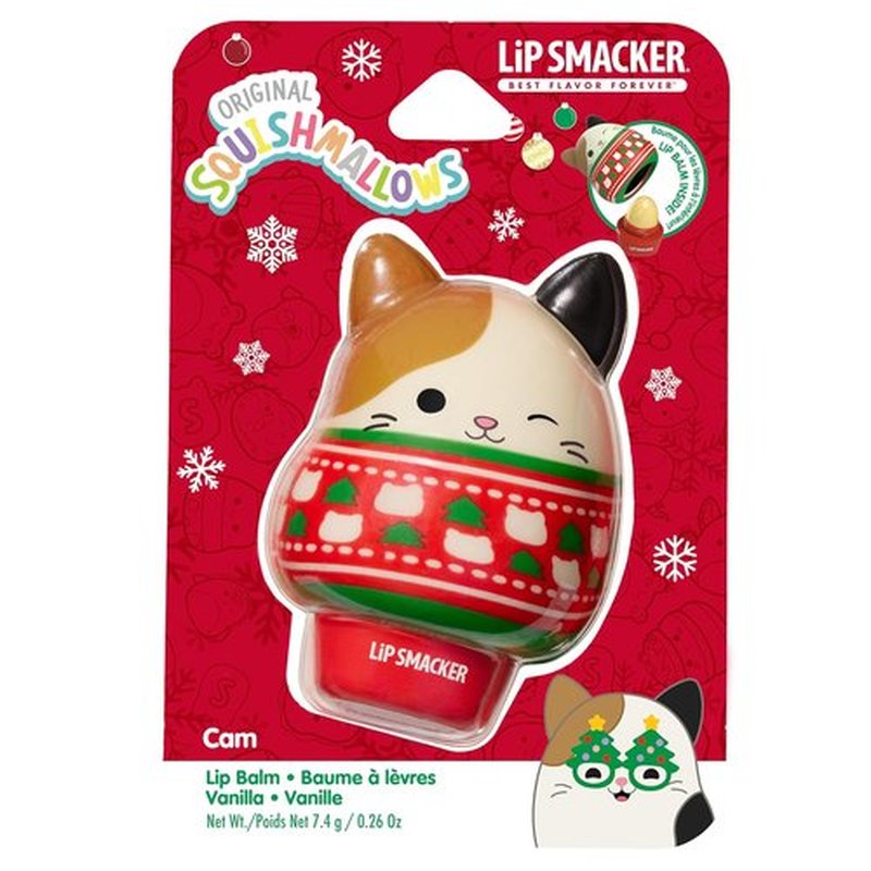 Lip Smacker Squishmallow Lip Balm - Cam Flavor | Moisturizing & Fun for All Ages