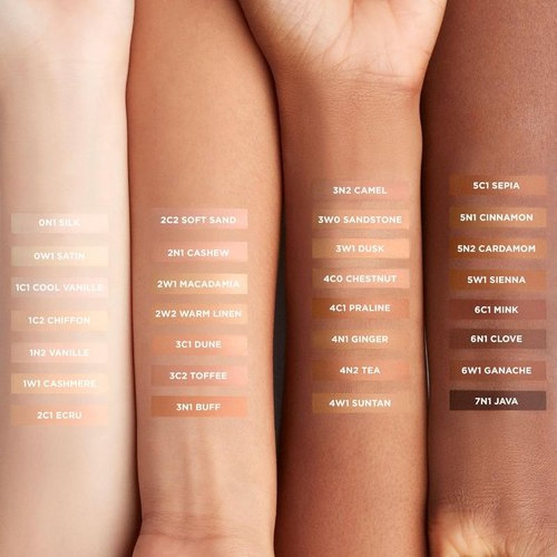 Real Flawless Waterproof Foundation - Medium Buildable Coverage, 12 HR Wear, Non-Comedogenic, 1oz