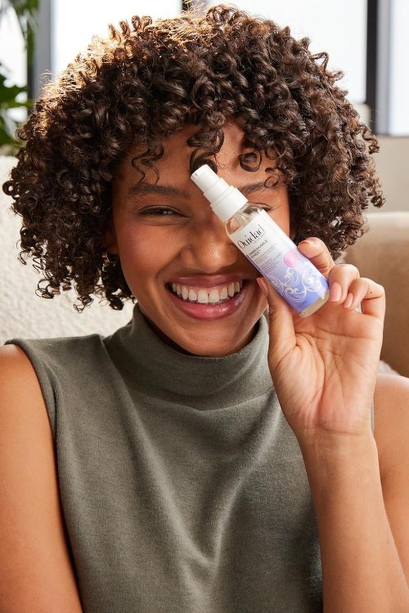 Ouidad Unbreakable Bonds Weightless Bonding Oil - Hydrating & Strengthening for Curly Hair | 2 fl oz, Infused with Squalane & Vitamin C