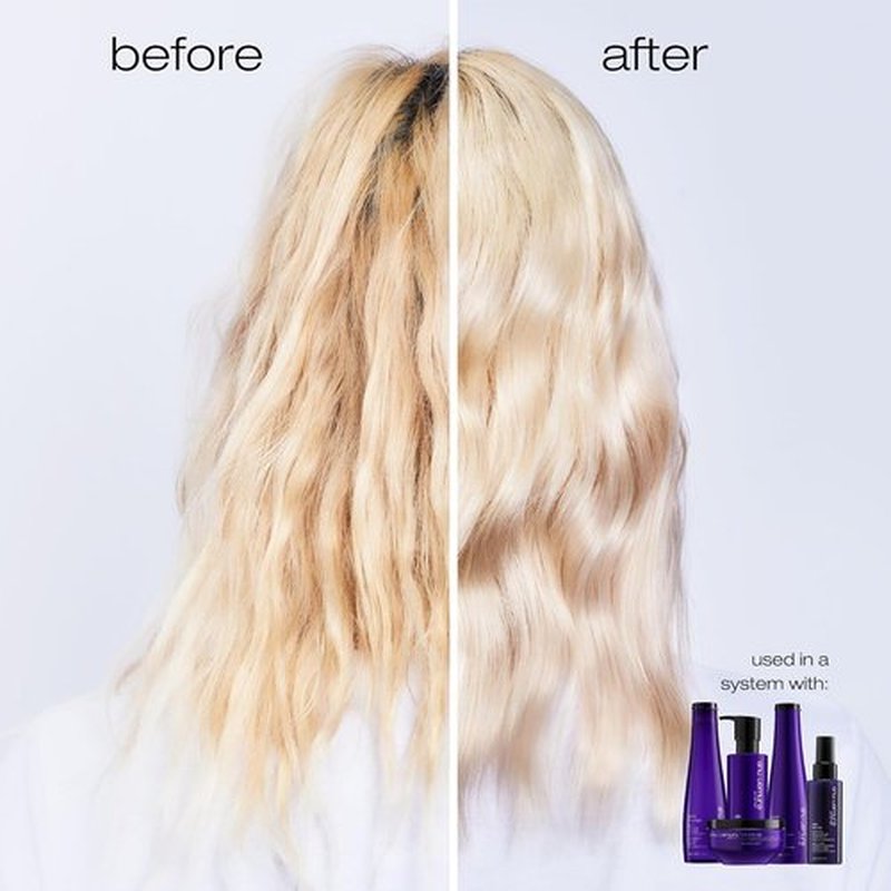Shu Uemura Art of Hair Yubi Blonde Purple Shampoo - Color-Corrects Brassiness & Smooths Blonde Hair