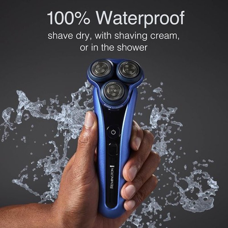 Remington Limitless X7 Shaver - Titanium Blades & Power Sense Tech | Advanced Foil Rotary Electric Shaver for Sensitive Skin, 100% Waterproof