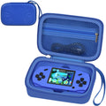 casmilee Travel Carrying Case Compatible with Beijue/for WELLST·G 16 Bit Handheld Games, Kids Video Games Storage Holder, Portable Electronic Game Player Organizer for Console Accessories - Box Only