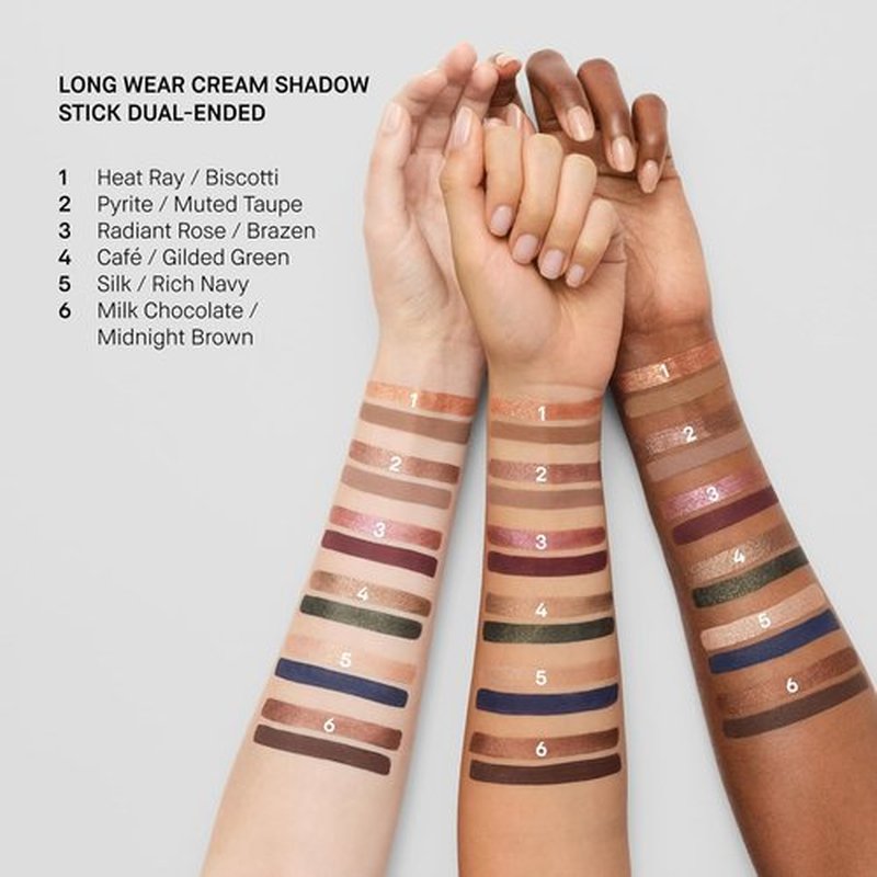Bobbi Brown Dual-Ended Cream Shadow Stick - 24-Hour Long-Wear Eyeshadow for Effortless Application, 0.06 Ounce