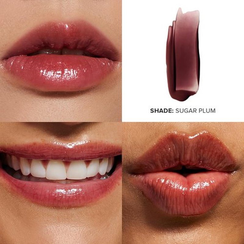 Nudestix Hydrating Peptide Lip Butter - Glossy Lip Balm with Avocado & Shea Butter for Plumping | Clean, Vegan, Cruelty-Free