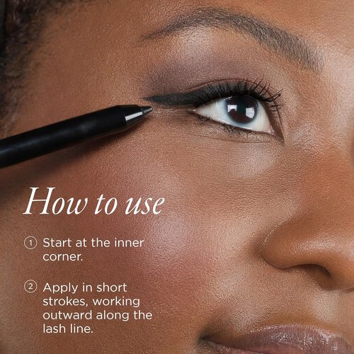 PÜR MINERALS On Point Eyeliner Pencil - Long-Lasting Waterproof & Smudge-Proof | High-Pigmented Eye Makeup for Bold Lines