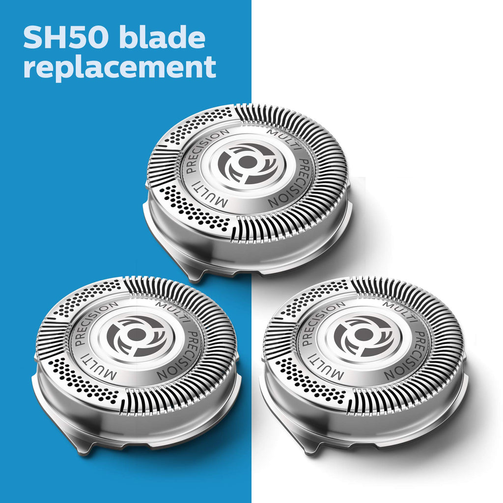 Philips Replacement Head for Series 5000 Shavers,SH50/52,(Pack of 3)