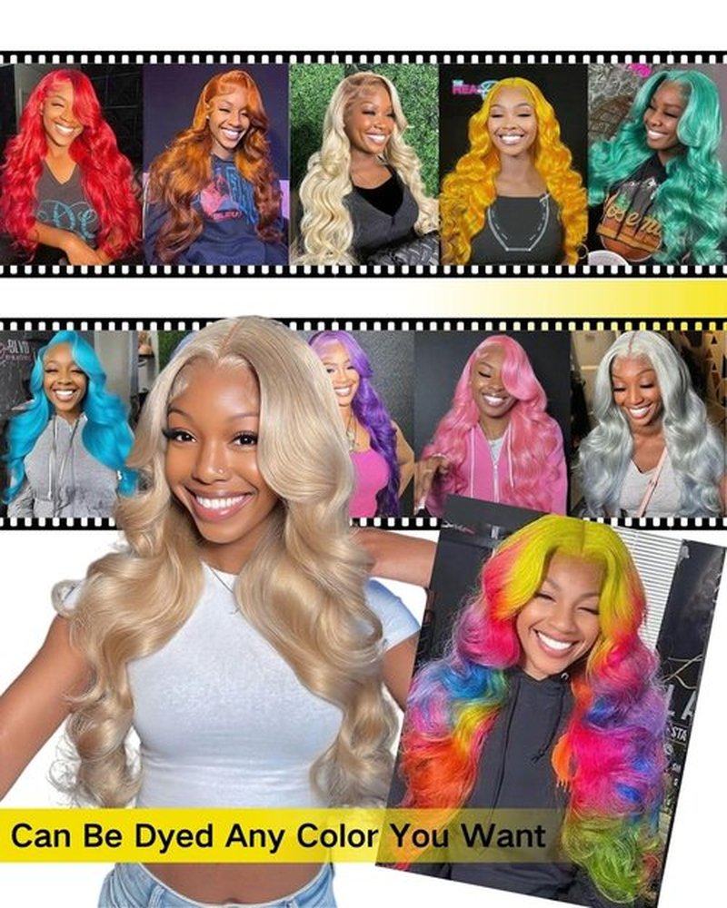 22 Inch 613 13x6 Lace Front Wig Human Hair Pre Plucked Blonde Wig Human Hair 200 Density Hd Lace Frontal Wigs Body Wave Lace Front Wigs Human Hair for Women True Length No Synthetics Longer Life