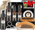 XIKEZAN Beard Kit for Men Grooming & Care w/Sandalwood-Soften,Soothe Beard