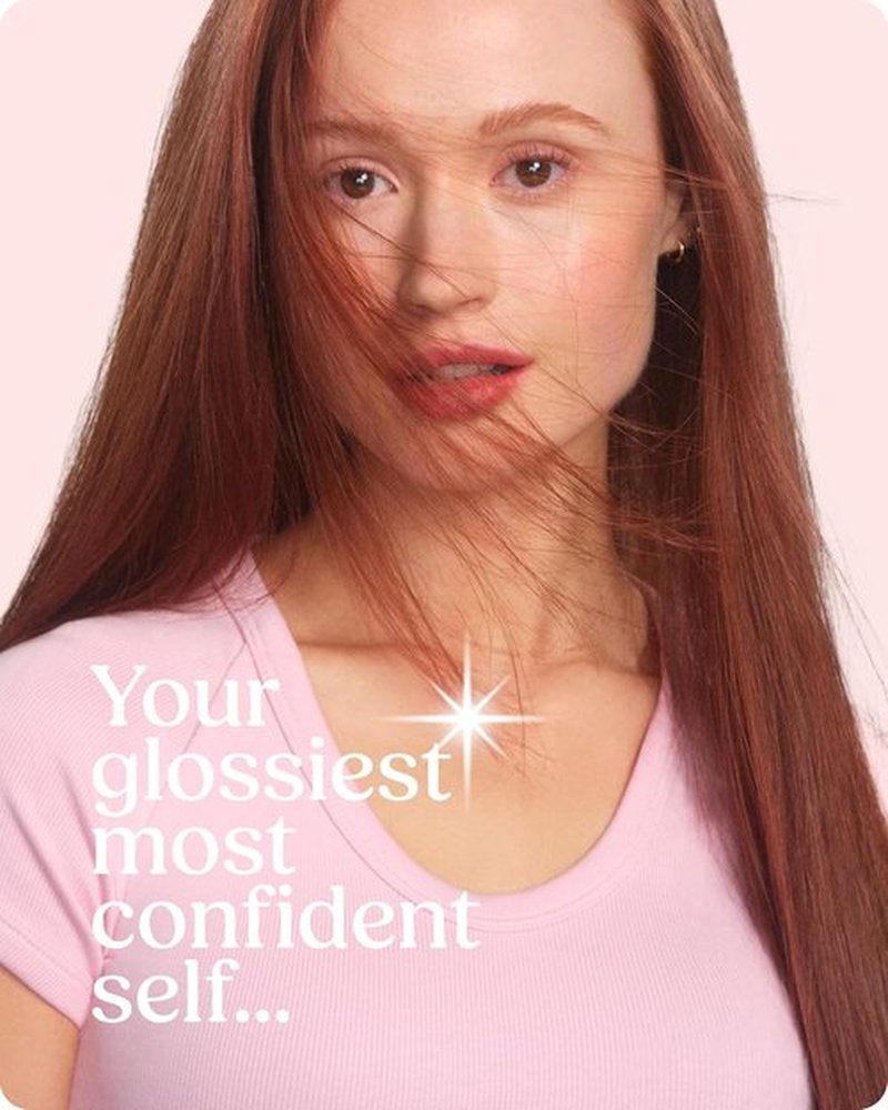 Glaze Color Conditioning Gloss - Tinted Moisturizer for Brown & Red Hair, Boosts Shine & Repairs Damage - Auburn Spice, 6.4 oz