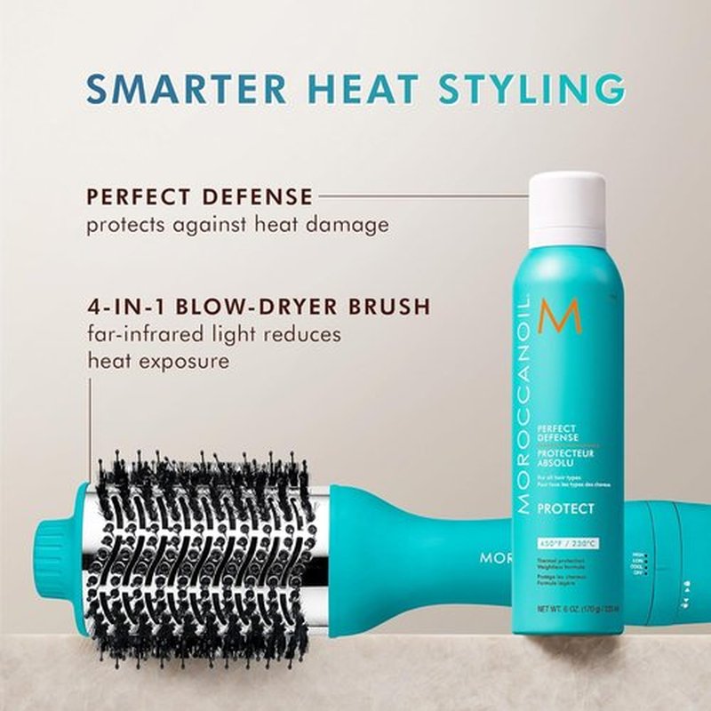 Moroccanoil Heat Protectant Spray - Perfect Defense for All Hair Types | 3.4 oz
