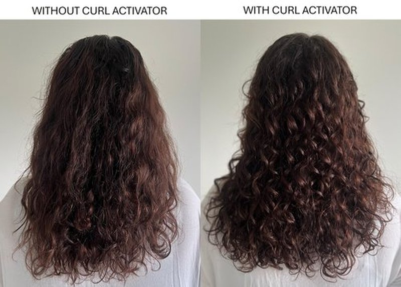Alcôve - Curl Activator for Curly Hair - Argan Oil, Pomegranate Seed & Mango Extract - Defining Cream for Wavy Hair - Anti Frizz - Moisturizing - Effective in High Humidity - 250ml