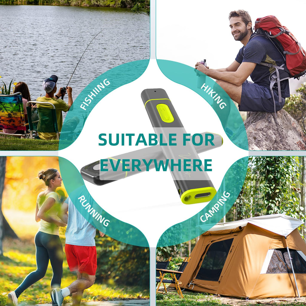 Vibis Insect Bite and Sting Relief, Rechargeable Bug Bite Itch Relief Thing for Mosquito Bites, Chemical-Free Insect Bite Healer, Fast Symptom Relief from Itching and Swelling - Grey
