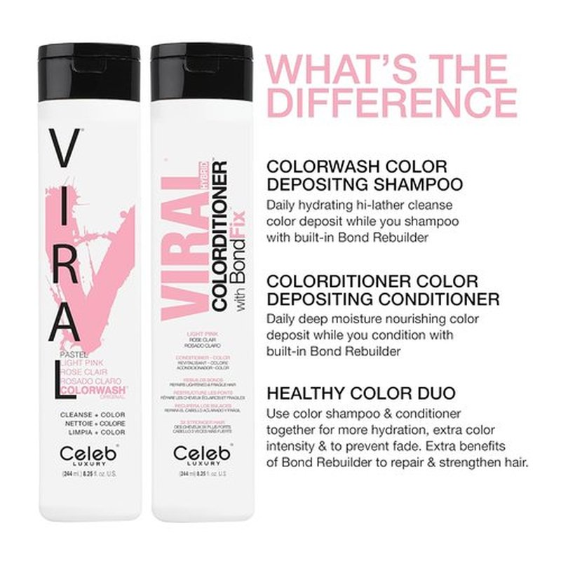 Celeb Luxury Color Depositing Conditioner - Bondfix Bond Rebuilder for Vibrant Color Refresh | 12 oz