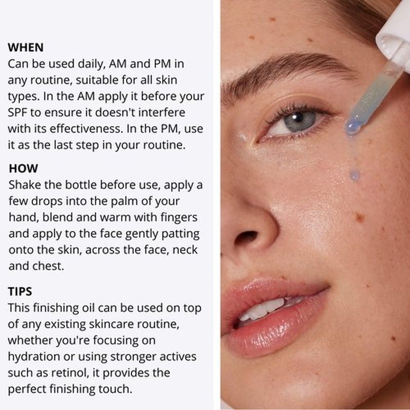 Nip+Fab Peptide Fix Finishing Oil 2%, 1.01 fl oz, Perfect Finish for All Skincare Routines, Support the Skin Barrier, Brighter Smoother Skin Lightweight Bi-Phase Anti-Wrinkle Formula