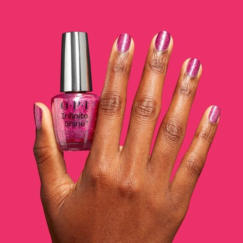 OPI Infinite Shine Nail Polish | Long-Lasting Winter Shades in Semi-Sheer, Opaque & Shimmer | Good Enough to Treat Collection