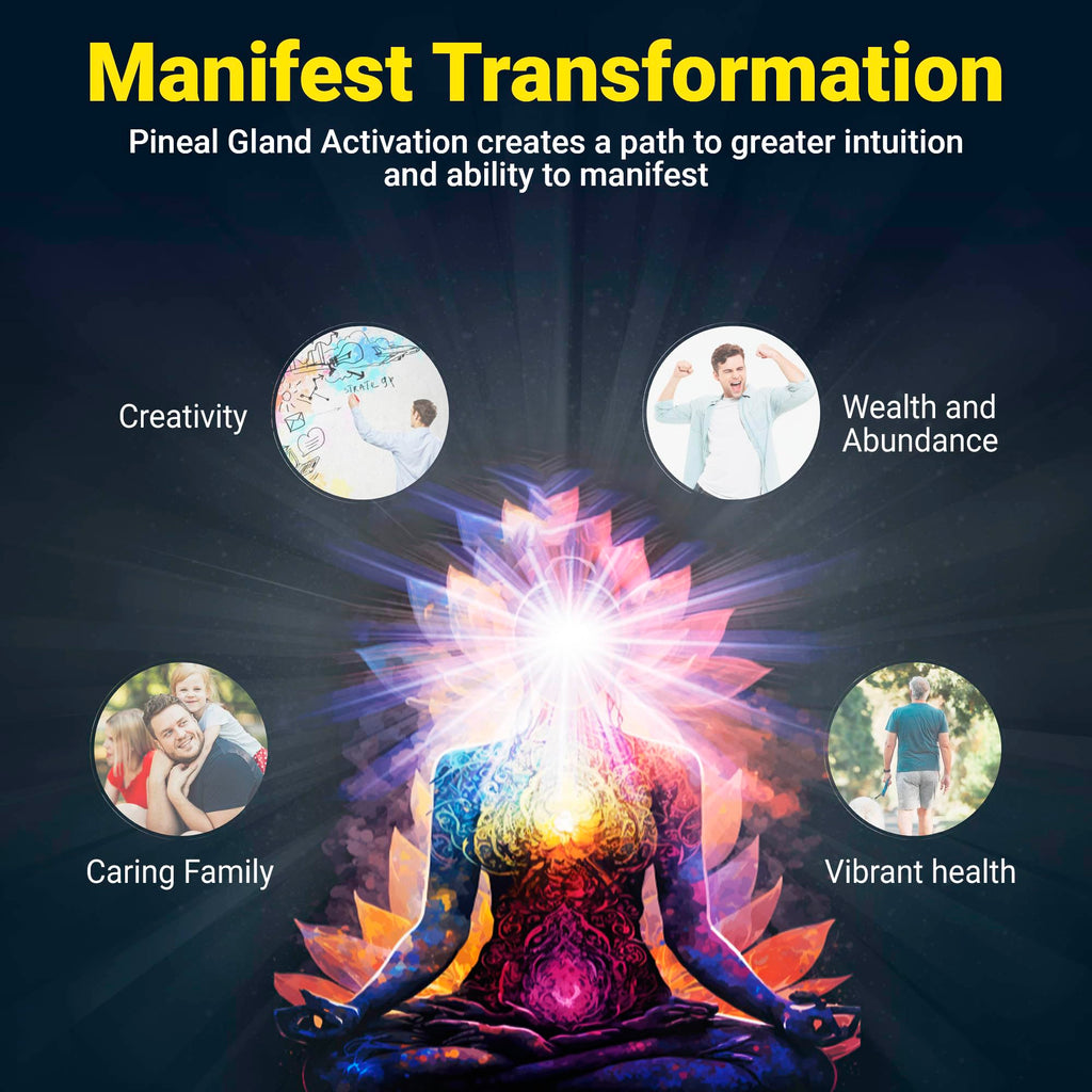 Kailash Herbals Pineal Gland Activation – Haritaki & Turmeric for Third Eye Awakening, Decalcification Support & Mental Clarity – King of Herbs – 5,000 Year Ayurvedic Formula – 100 Vegan Capsules