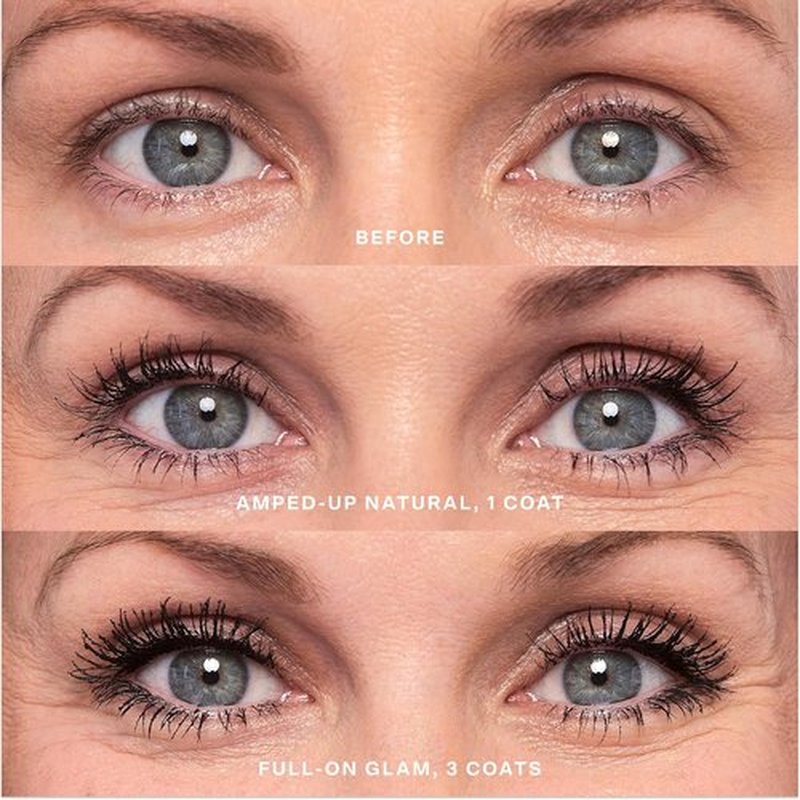 Tower 28 MakeWaves Vegan Black Mascara - Volumizing & Lengthening for Sensitive Eyes | Humidity-Proof Lift (0.29 oz)
