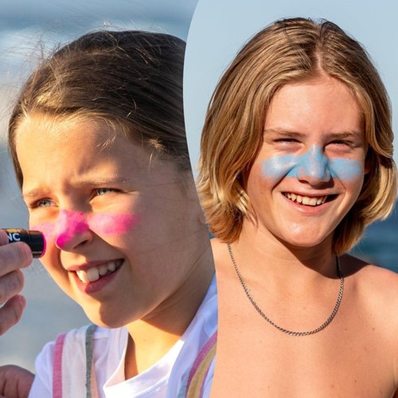 Sun Zapper Zinc Sunscreen Stick Beach 4-Pack SPF 50+ – Mineral Sunscreen Sticks for Face, Water Resistant Zinc Sunblock for Kids and Family, Travel Size 12g (0.42 oz), Australian Made