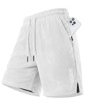 CANGHPGIN Men's Basketball Shorts 9" Mesh Quick Dry Lightweight Athletic Gym Workout Shorts with Zipper Pockets Drawstring