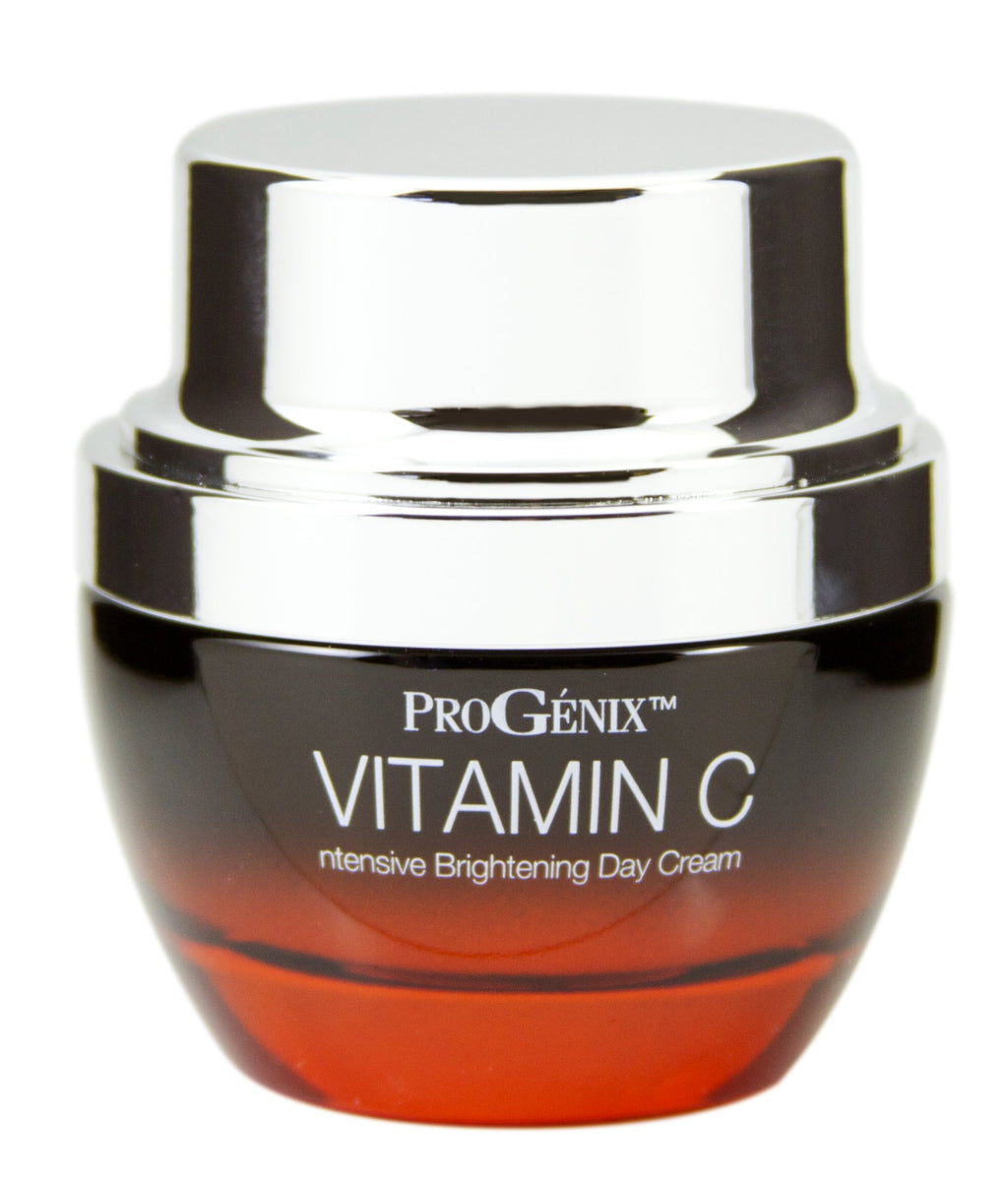 Progenix Vitamin C Face Cream Moisturizer Skin Care Facial Lotion, Potent Vitamin C Gel Cream For Face Targets Dry Skin, Age Spots, Wrinkles, Hyperpigmentation, & Sun Damaged Skin, 1 Oz