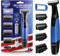 Barbasol Battery Powered Single Blade Razor - Smooth Shave with Precision Cutting