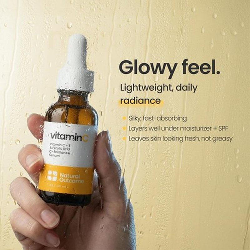 Skiennix Vitamin C Serum - Anti-Aging Radiance Restoring Formula with Vitamin E & Ferulic Acid | 1 Oz