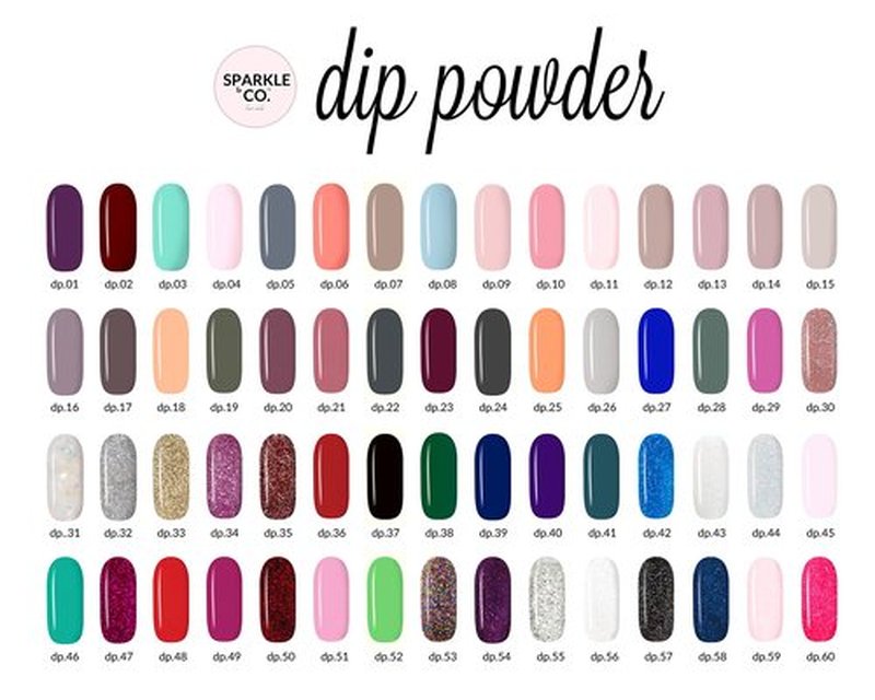 Sparkle & Co. Dip Powder dp.44 Toga Party (Regular Gold Flake With Clear Base)