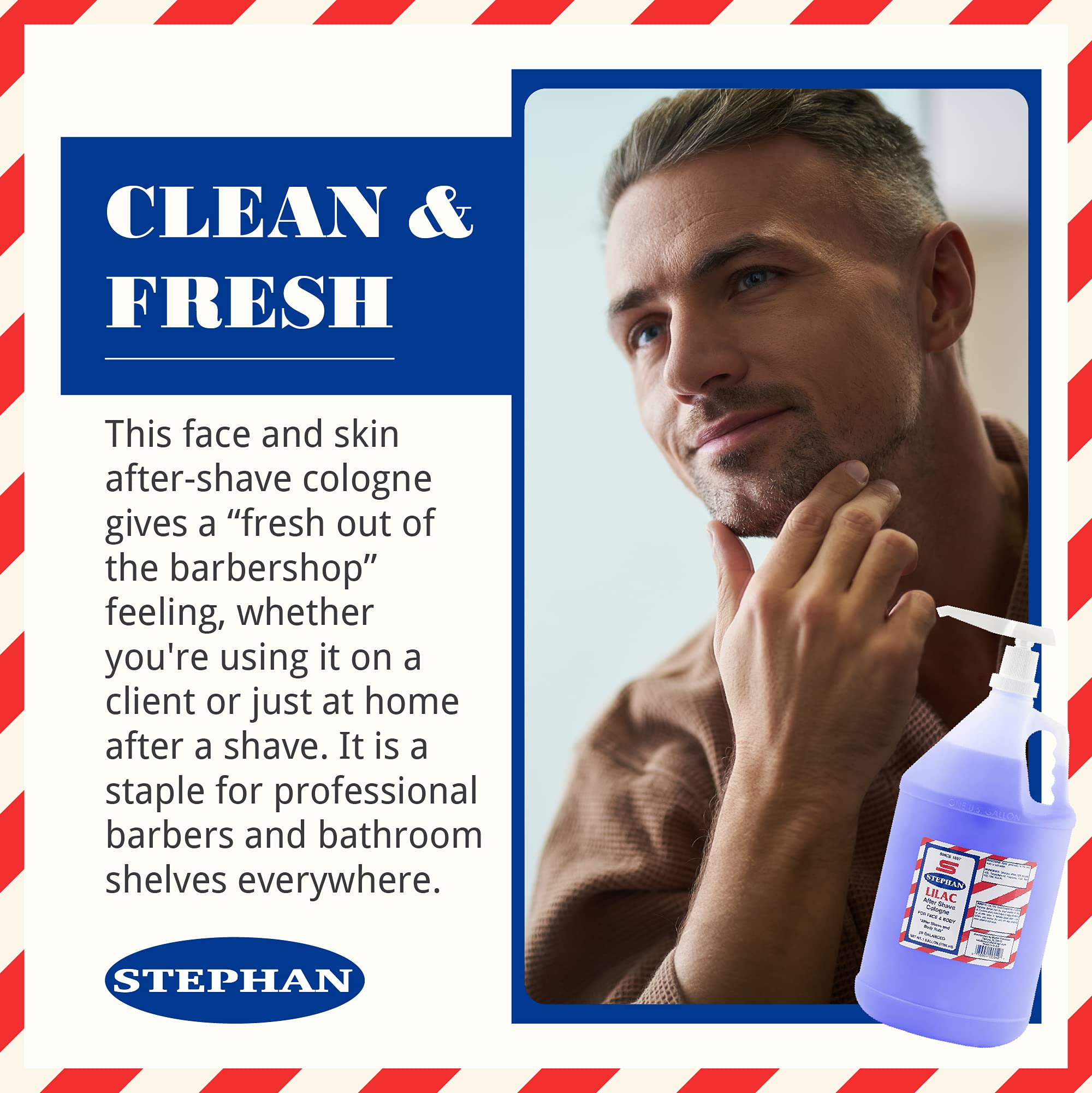 STEPHAN® Lilac After Shave (Gallon), Pump is not included with gallon