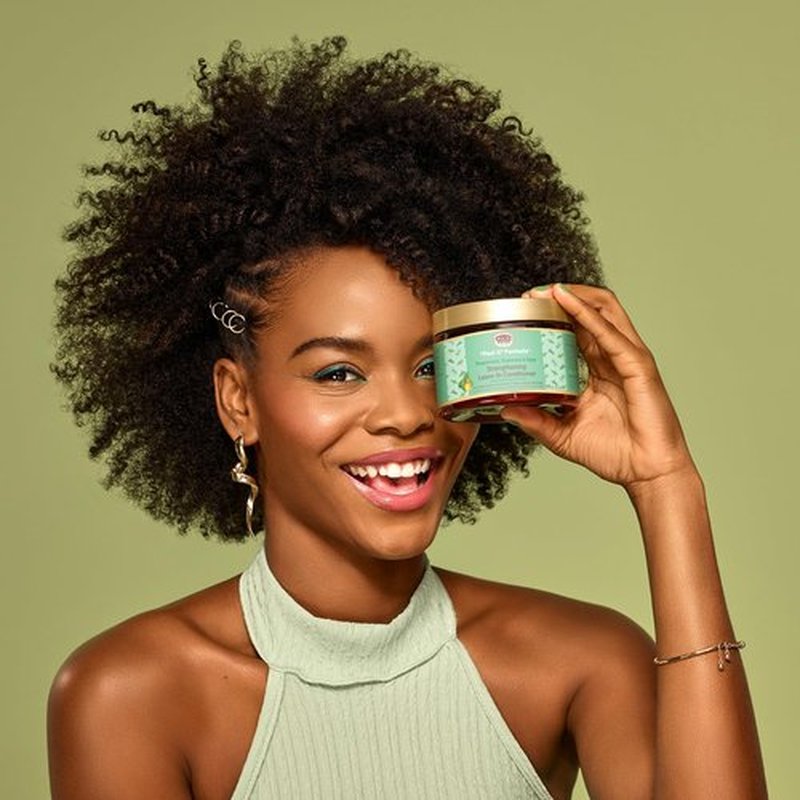 African Pride Feel It Formula Strengthening Leave-In Cream | Leave-In Conditioner & Hair Mask with Peppermint, Rosemary & Sage | Nourishes, Promotes Hair Growth, Frizz Control | 12 oz