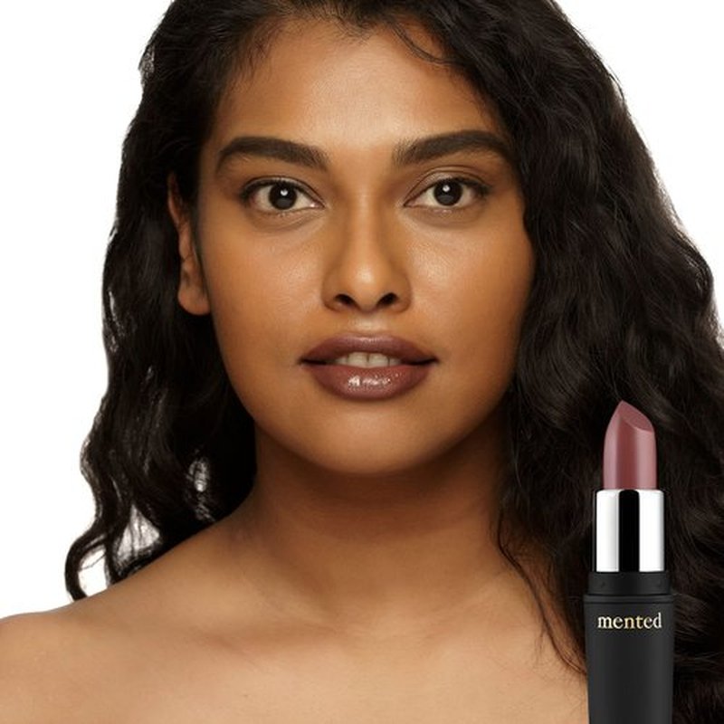 Mented Cosmetics Nude Lipstick for Women, Semi-Matte Long-Lasting Lip Stick, Moisturizing Vegan, Paraben & Cruelty-Free, Enhances All Complexions, Perfect for Everyday Makeup, Mented No. 5