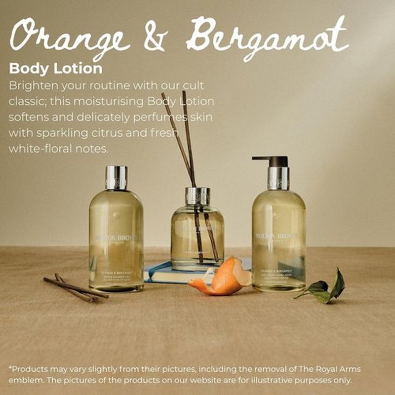 Molton Brown Bergamot Body Lotion - Nourishing Hydration for Soft, Smooth Skin | 10.1 Fl Oz