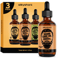 SilkyShark Beard Oil (1 Pack, 30ml), Beard Growth & Conditioning Oil for Men, Hydrating Beard Moisturizer for Grooming & Care, Majestic Oud