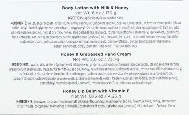 Burt's Bees Honey Pot Skin & Lip Gift Pack - Nourishing Moisturizers | Perfect for Gifting