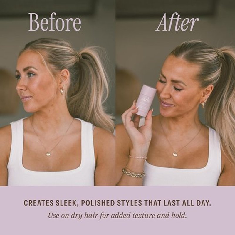 Salée Hair Wax Stick - All-Day Hold for Slick Back Ponytails & Flyaway Control | Non-Toxic, No Residue