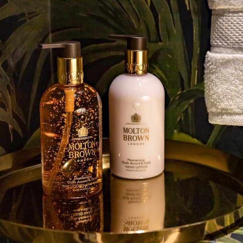 Molton Brown Hand Lotion - Mesmerising Oudh Accord & Gold | 10 Fl. Oz. Luxury Moisturizer