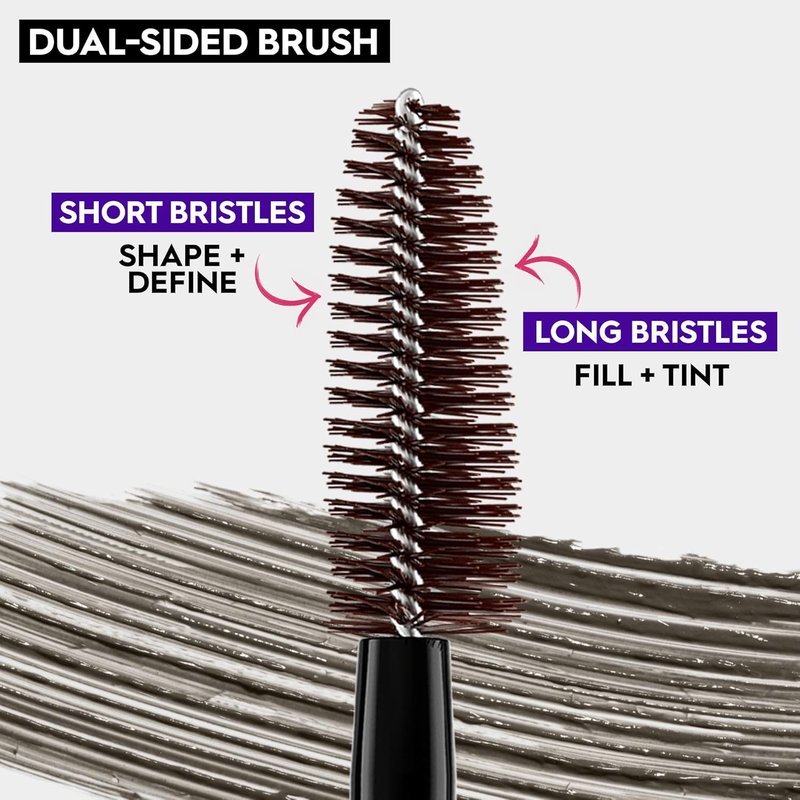 Urban Decay Big Bush Volumizing Tinted Eyebrow Gel - Waterproof, Smudge-Resistant, 24 HR Hold | 0.19 fl oz