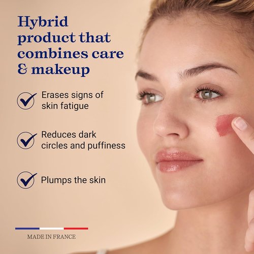 Embryolisse Radiant Complexion Cream - Hybrid Makeup & Moisturizer with Hyaluronic Acid & Shea Butter | 1.01 Fl. Oz.