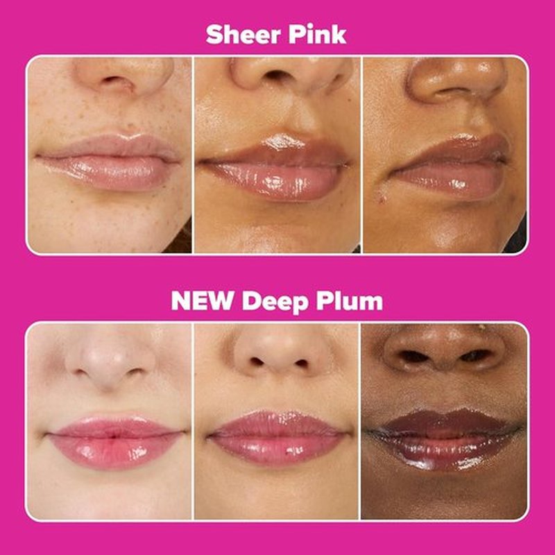 Paula’s Choice Peptide Plumping Gloss Balm Duo - Hydrating & Smoothing Lip Balm Set, Clear & Tinted