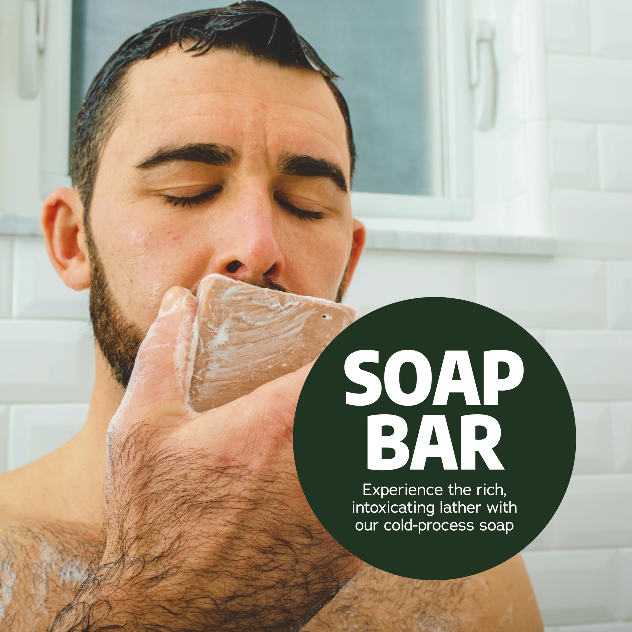Dr. Squatch Natural Men’s Bar Soap - Cold Process Body Soap Bar with Natural Oils - Gifts for Men - Coconut Castaway, Fresh Falls, Wood Barrel Bourbon, Birchwood Breeze & more (5 oz, 10-Pack)