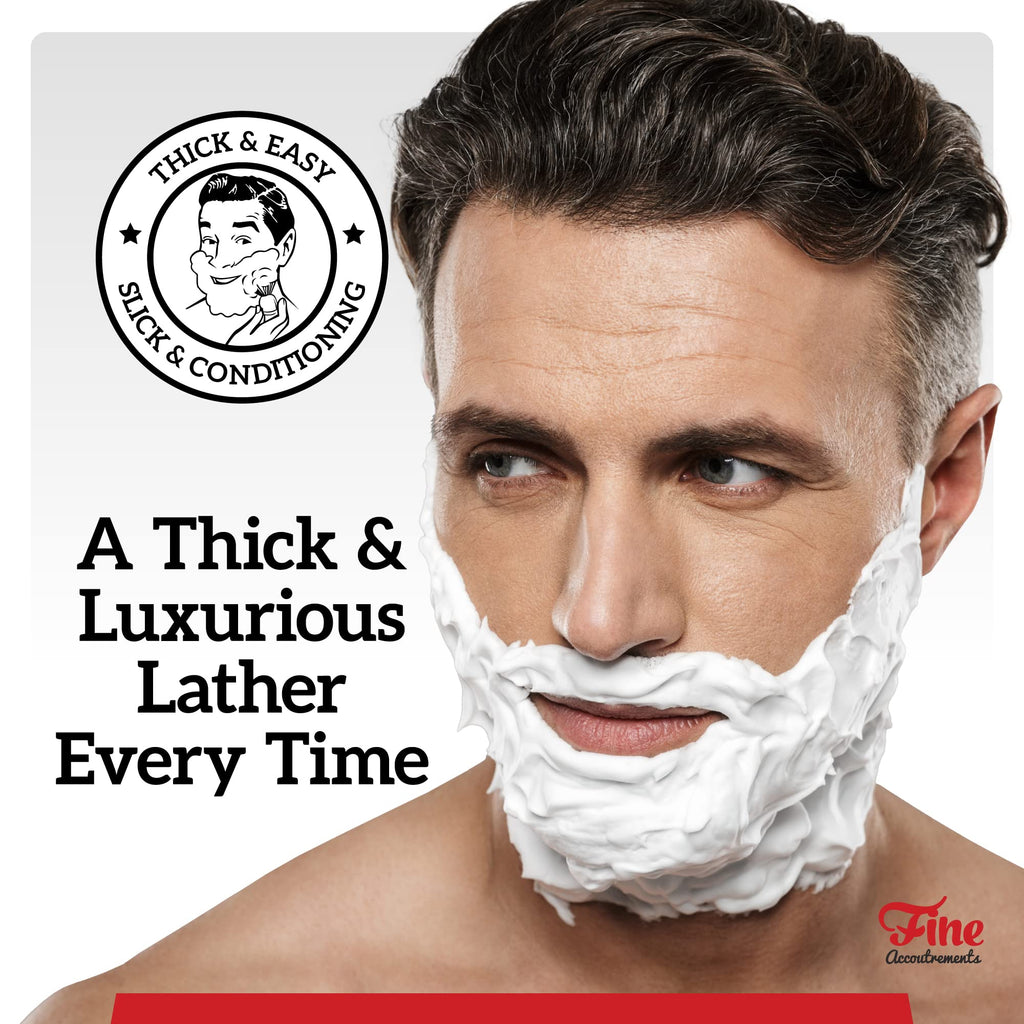 Mr. Fine Shaving Brush, Outperforms Badger Hair, Ultra-Soft Synthetic Angel Hair Bristles for Men's Wet Shaving, Builds Rich Lather, Comfortable Handle, Black