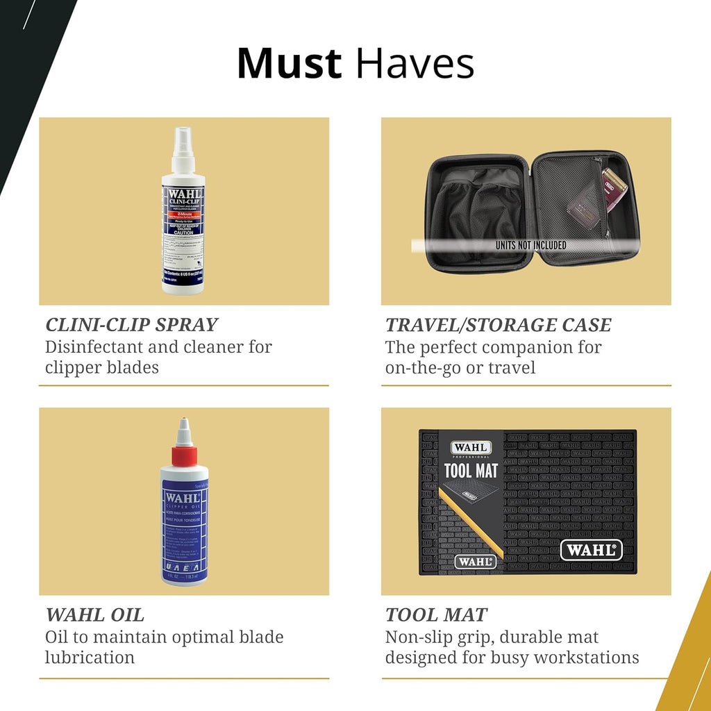 Wahl Professional Clipper Blade - 3-Hole Adjusto-Lock Replacement for Designer & Senior Clippers | 1mm-3mm