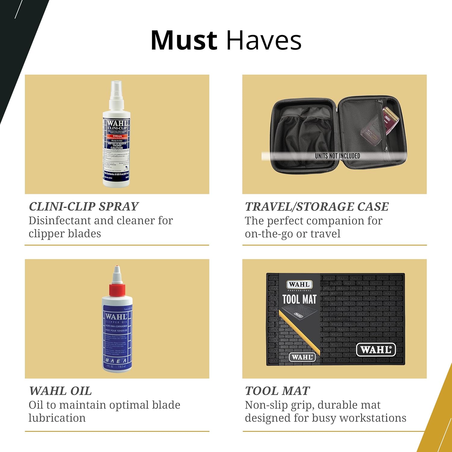 Wahl Professional Clipper Blade - 3-Hole Adjusto-Lock Replacement for Designer & Senior Clippers | 1mm-3mm