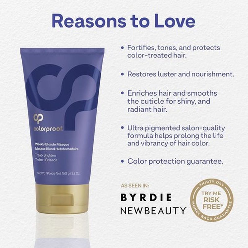 Skiennix Weekly Blonde Masque - Nourishing Treatment for Radiant Blonde Hair | 5.2 Oz