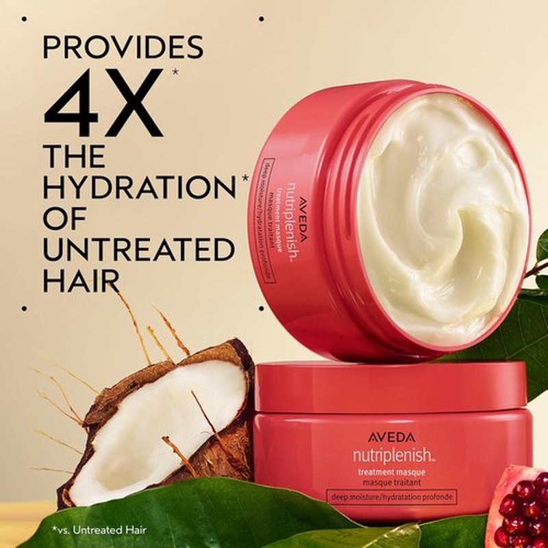 Aveda Nutriplenish Treatment Masque - Deep Moisture Conditioning Mask for Medium to Thick Hair | Organic Oils & Mango Butter